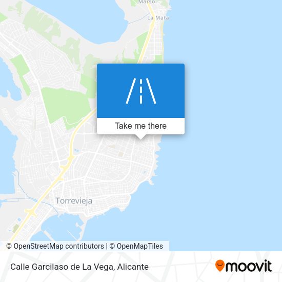 Calle Garcilaso de La Vega map
