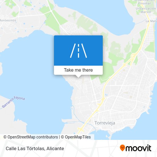 Calle Las Tórtolas map