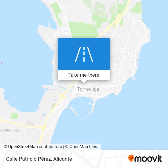 Calle Patricio Pérez map