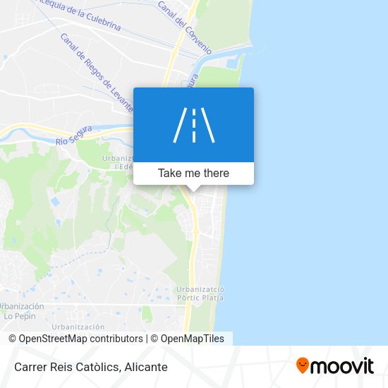 Carrer Reis Catòlics map