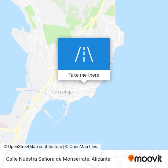 Calle Nuestra Señora de Monserrate map