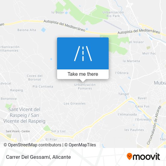 Carrer Del Gessamí map