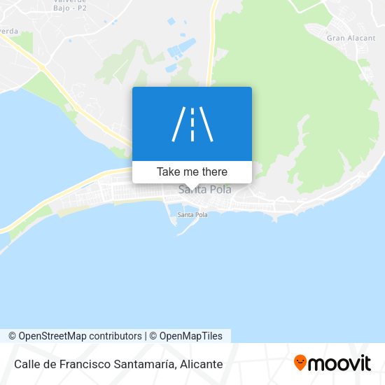 Calle de Francisco Santamaría map