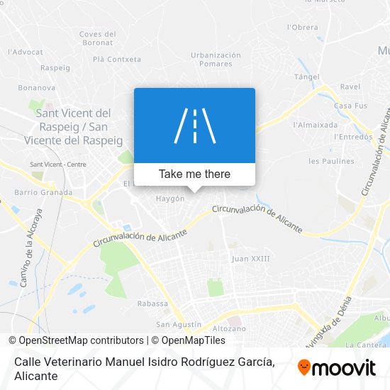 Calle Veterinario Manuel Isidro Rodríguez García map
