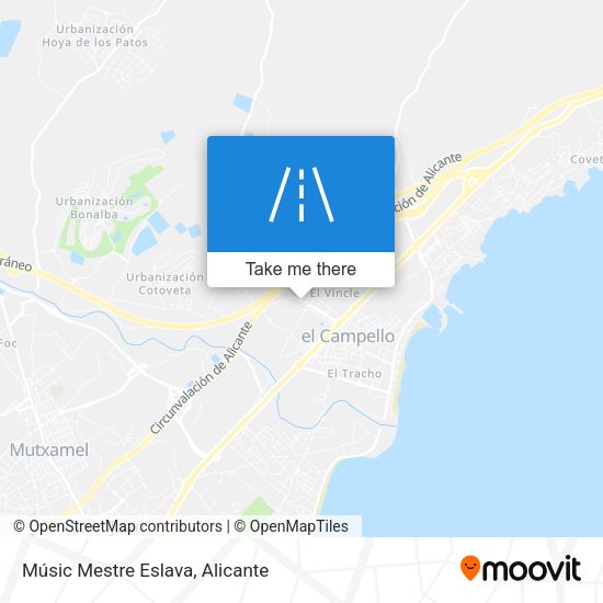 Músic Mestre Eslava map