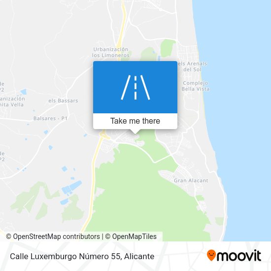 Calle Luxemburgo Número 55 map