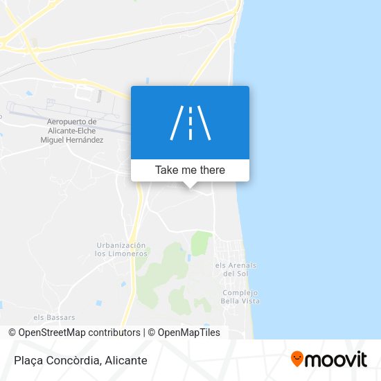 Plaça Concòrdia map