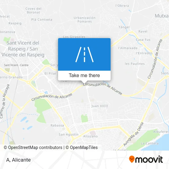 A map
