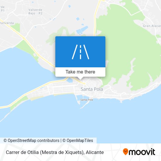 Carrer de Otilia (Mestra de Xiquets) map