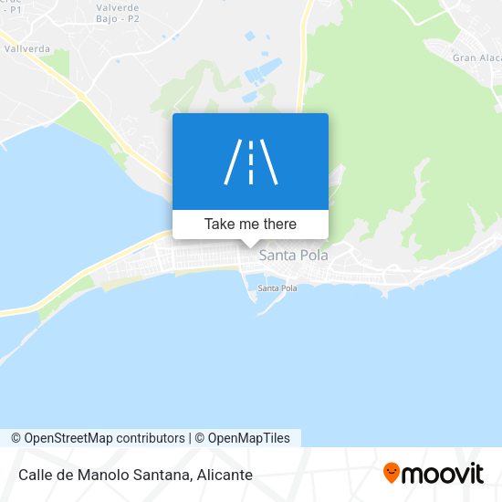 Calle de Manolo Santana map