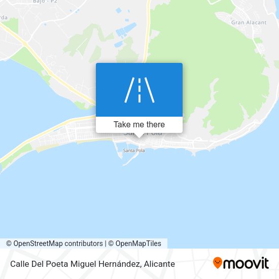 Calle Del Poeta Miguel Hernández map