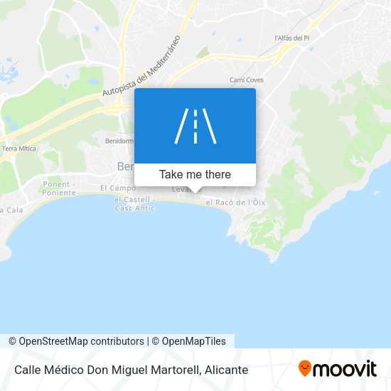 Calle Médico Don Miguel Martorell map