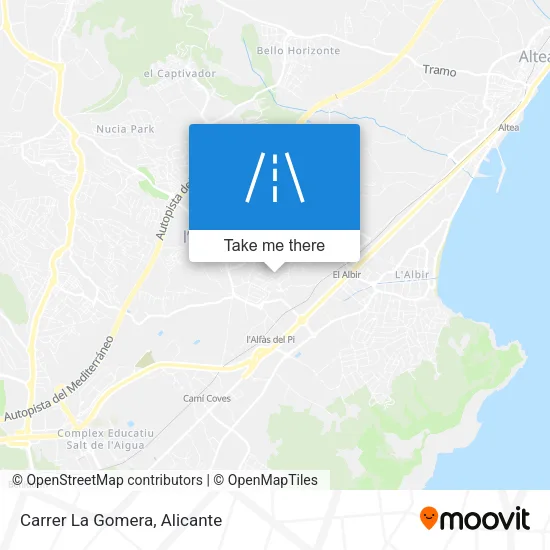 Carrer La Gomera map