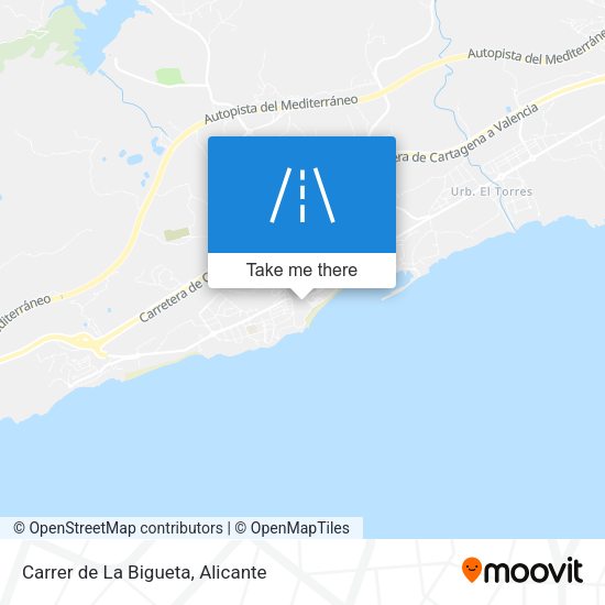 Carrer de La Bigueta map