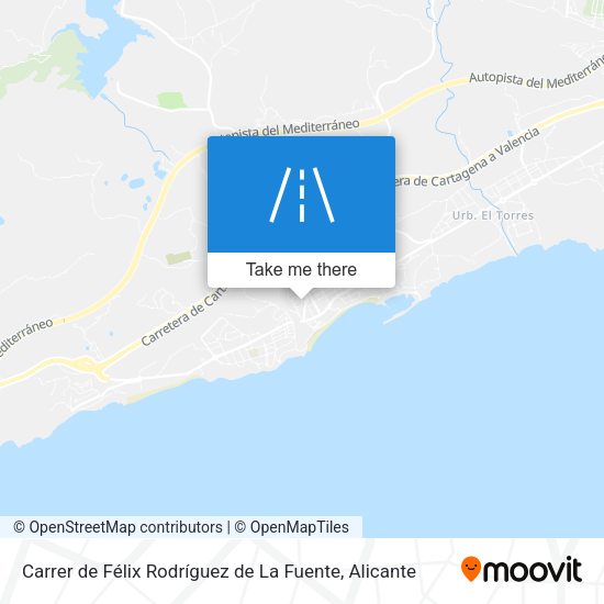 Carrer de Félix Rodríguez de La Fuente map