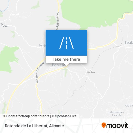 Rotonda de La Llibertat map