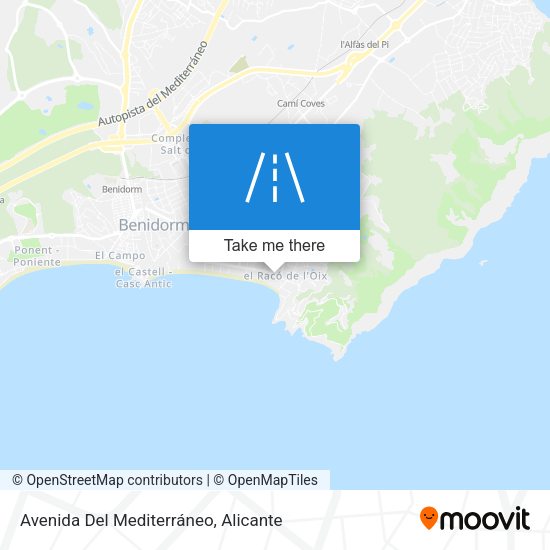 Avenida Del Mediterráneo map