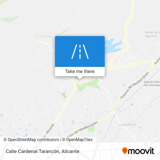 Calle Cardenal Tarancón map