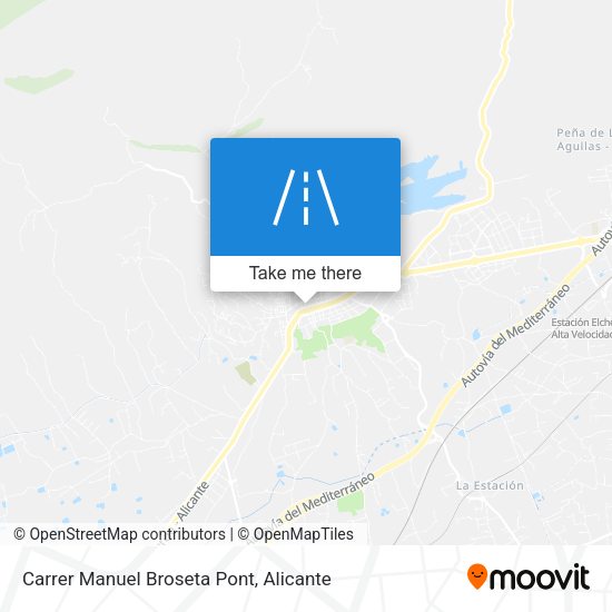 Carrer Manuel Broseta Pont map