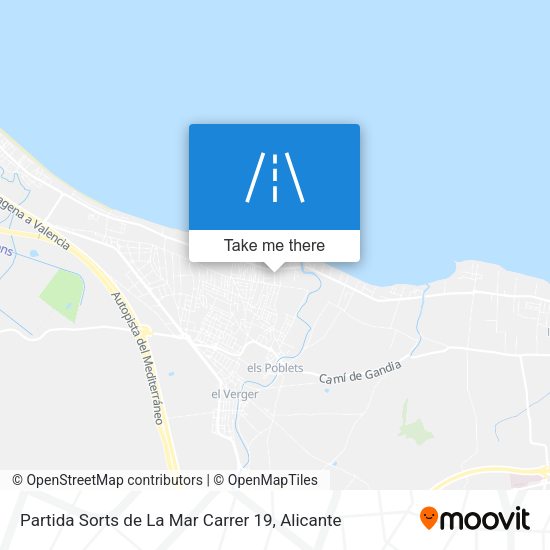Partida Sorts de La Mar Carrer 19 map