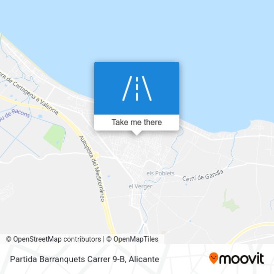 Partida Barranquets Carrer 9-B map