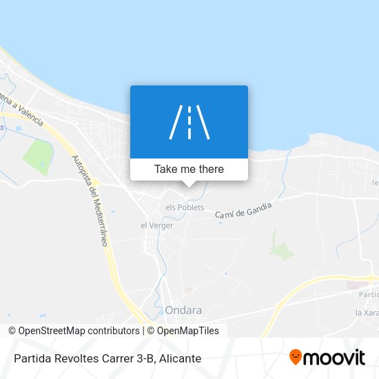 Partida Revoltes Carrer 3-B map