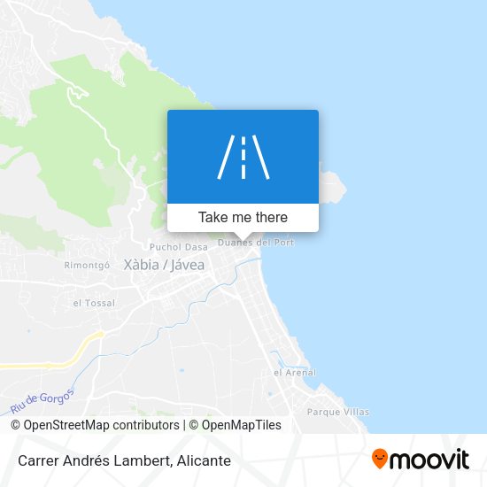 Carrer Andrés Lambert map