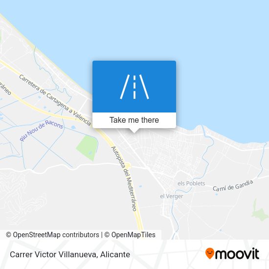 Carrer Victor Villanueva map
