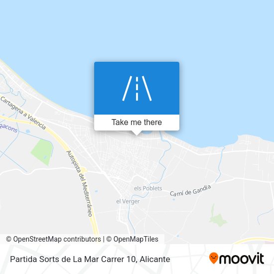 Partida Sorts de La Mar Carrer 10 map