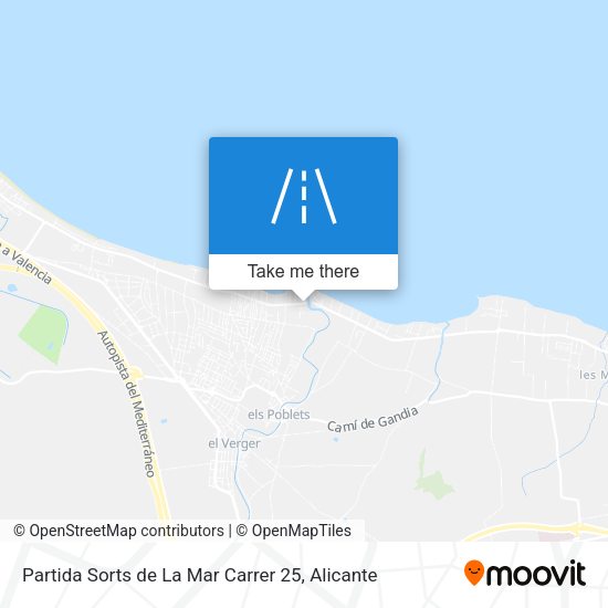 Partida Sorts de La Mar Carrer 25 map