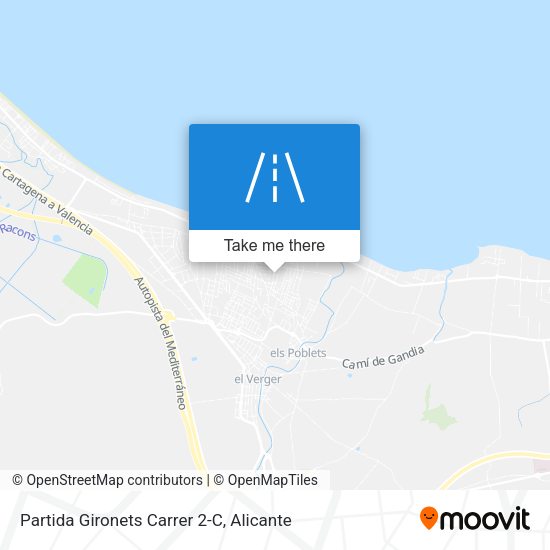 Partida Gironets Carrer 2-C map