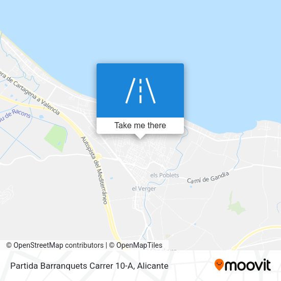 Partida Barranquets Carrer 10-A map