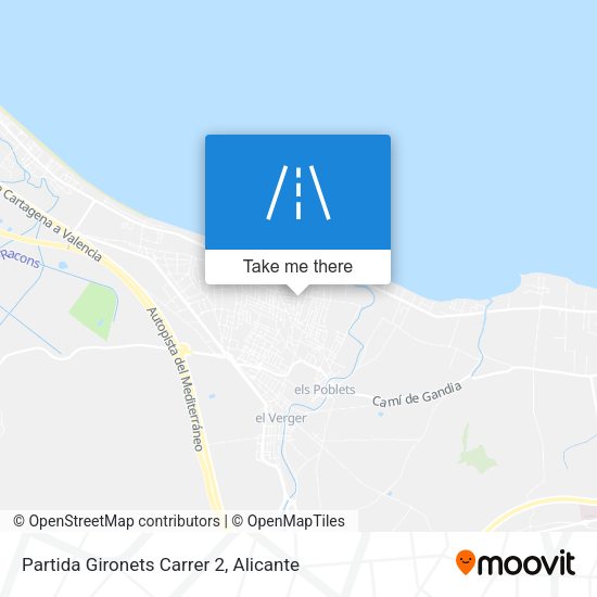Partida Gironets Carrer 2 map