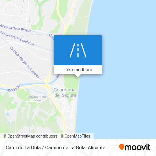 Camí de La Gola / Camino de La Gola map