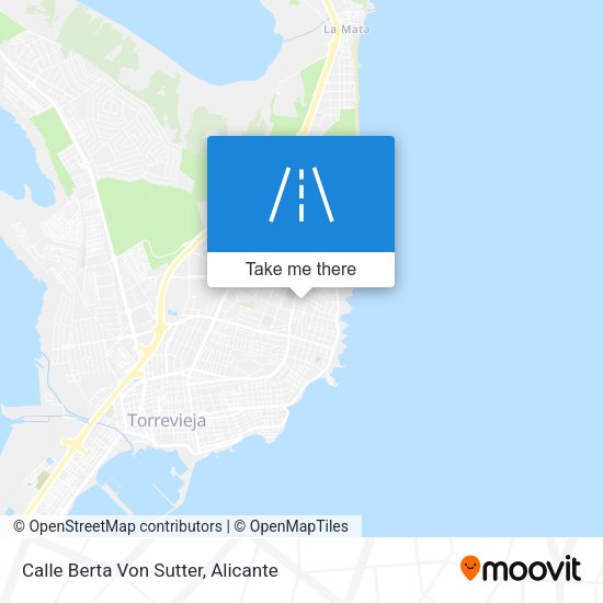 Calle Berta Von Sutter map