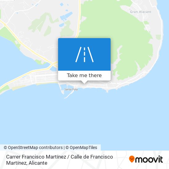 Carrer Francisco Martínez / Calle de Francisco Martínez map