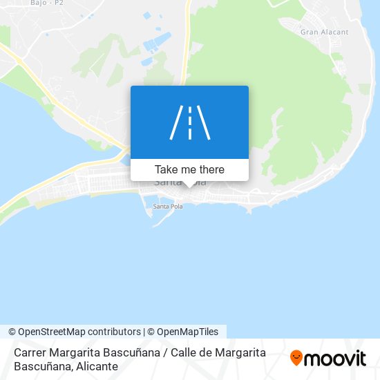 Carrer Margarita Bascuñana / Calle de Margarita Bascuñana map