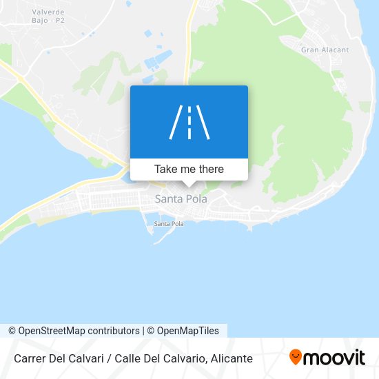 Carrer Del Calvari / Calle Del Calvario map