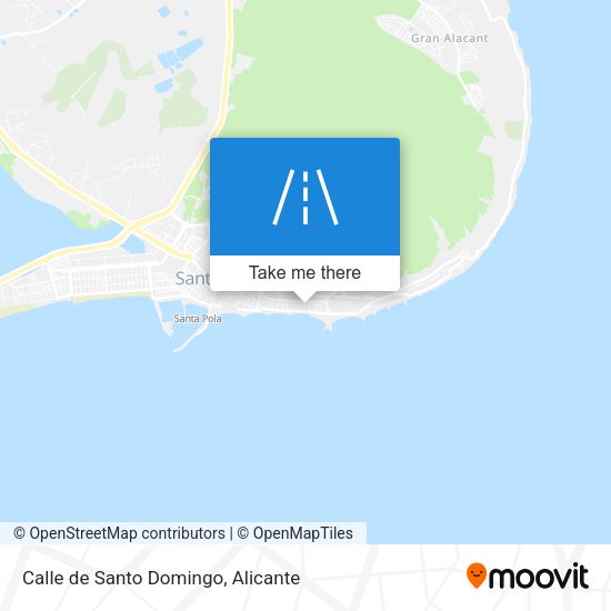 Calle de Santo Domingo map
