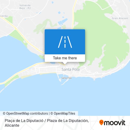 Plaça de La Diputació / Plaza de La Diputación map