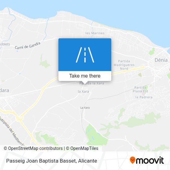 Passeig Joan Baptista Basset map