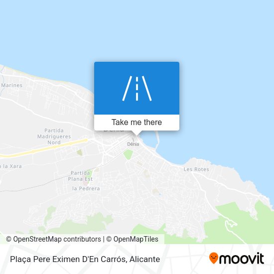 Plaça Pere Eximen D'En Carrós map