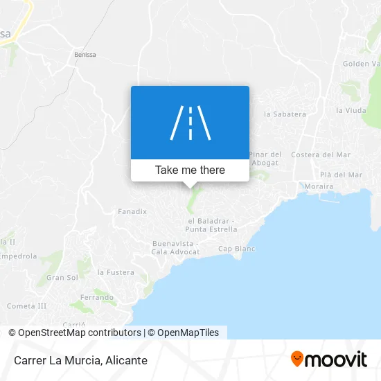 Carrer La Murcia map