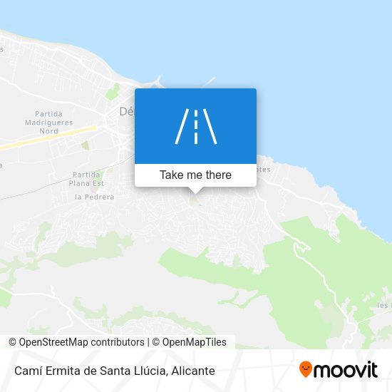 Camí Ermita de Santa Llúcia map