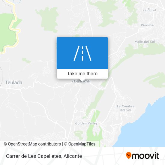 Carrer de Les Capelletes map