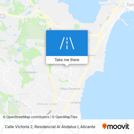 Calle Victoria 2, Residencial Al Andalus I map