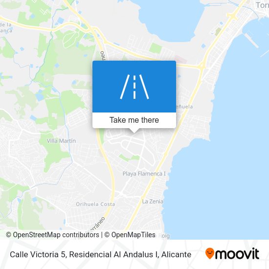 Calle Victoria 5, Residencial Al Andalus I map
