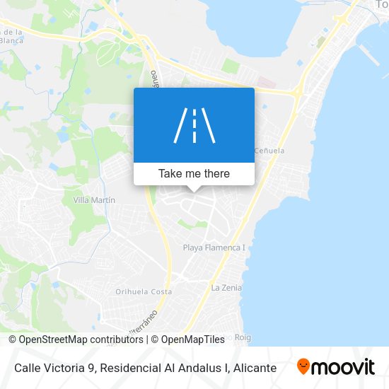Calle Victoria 9, Residencial Al Andalus I map