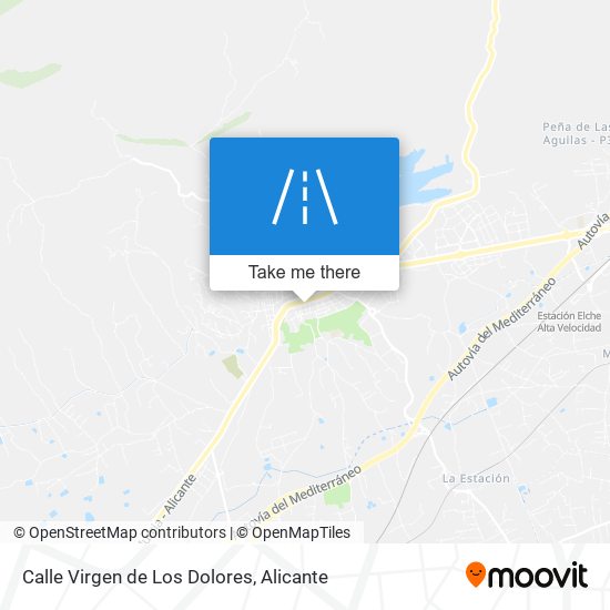 Calle Virgen de Los Dolores map