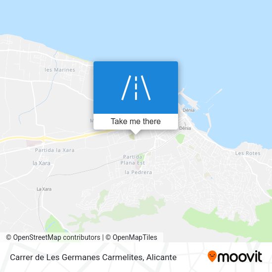 Carrer de Les Germanes Carmelites map